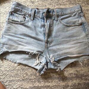 Levi’s Denim Distressed Women Shorts